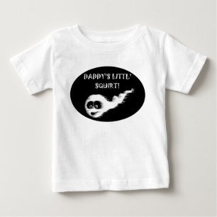 T-SHIRT POUR BÉBÉ LES LITTL DU PAPA INJECTENT !