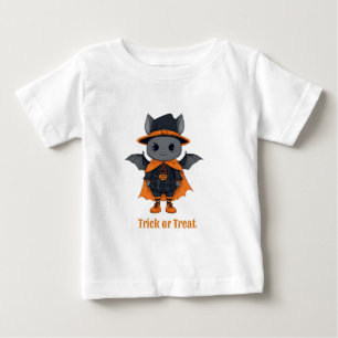 T-shirt Pour Bébé Les mignons animaux d'Halloween déguisés Nourris