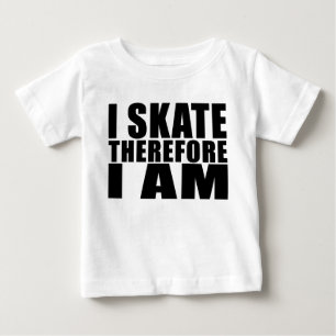 T-shirt Pour Bébé Les patineurs drôles cite des plaisanteries qu'I