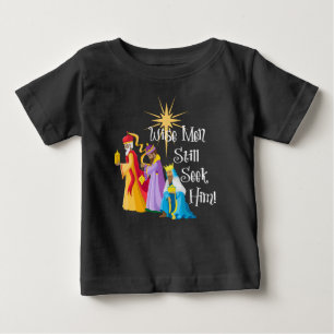 T-shirt Pour Bébé Les Sages Le Cherchent Encore Noël
