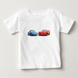 T-shirt Pour Bébé Les voitures éclairent McQueen et Sally Disney