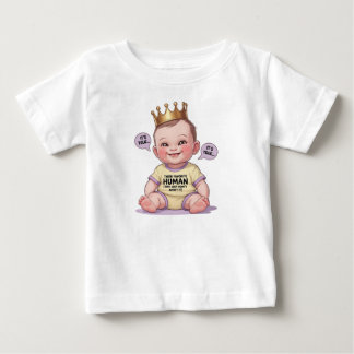 T-shirt Pour Bébé Leur Humain Favori (Ils ne l’admettent tout simple