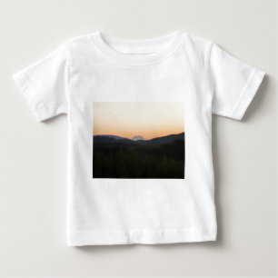 T-shirt Pour Bébé Lever de soleil du mont Rainier