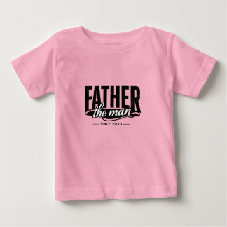 T-shirt Pour Bébé L'Homme Le Mythe Père Depuis 20XX 