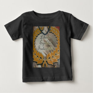 T-shirt Pour Bébé Liberté, Égalité, Fraternité : Futur prospère