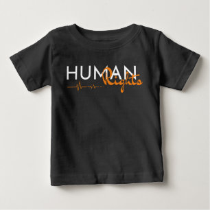 T-shirt Pour Bébé Lifeline to Human Rights