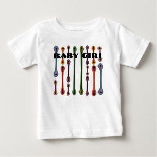 T-shirt Pour Bébé Lignes Atomiques