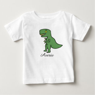 T-shirt Pour Bébé Li'l T-Rex personnalisé