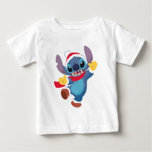 T-shirt Pour Bébé Lilo et Stitch Bonne Danse des Fêtes