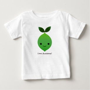 T-shirt Pour Bébé Lime Awesome Kawaii Lime