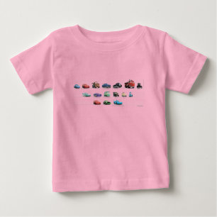 T-shirt Pour Bébé Lineup de Disney Cars