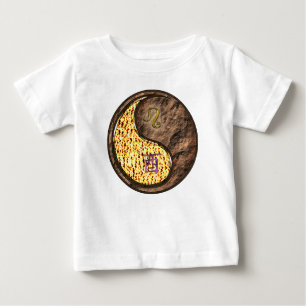 T-shirt Pour Bébé Lion & Coq de Terre