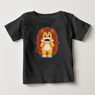 T-shirt Pour Bébé Lion crinière