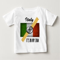 L'Italie il est dans mon drapeau italien Rotini de