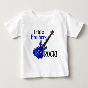 T-shirt Pour Bébé Little Brothers Rock !