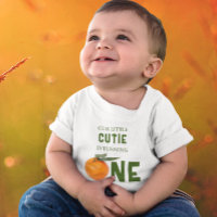 Little Cutie Orange 1er anniversaire