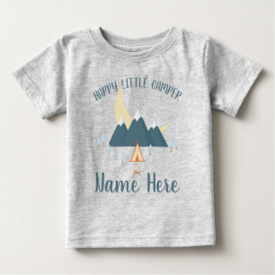 T-SHIRT POUR BÉBÉ LITTLE HAPPY CAMPER BABY