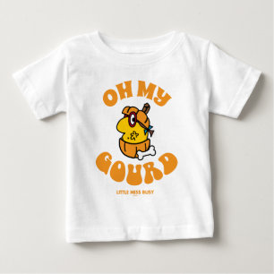 T-shirt Pour Bébé Little Miss Busy Oh My Gourd Halloween