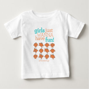 T-shirt Pour Bébé Little Miss Fun Les Filles Que Vous Voulez S'Amu