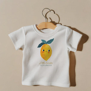 T-shirt Pour Bébé Little Sweetie Cute Lemon