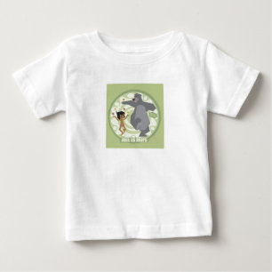 T-shirt Pour Bébé Livre de la Jungle Mowgli & Baloo "Just Us Bears" 