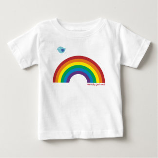 T-shirt Pour Bébé L'ODEUR DE RENFERMÉ badine l'oiseau d'arc-en-ciel