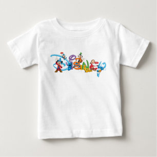 T-shirt Pour Bébé Logo Disney  Mickey et ses amis