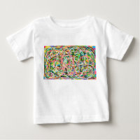 Logo Mon ange avec un motif pastel mixte
