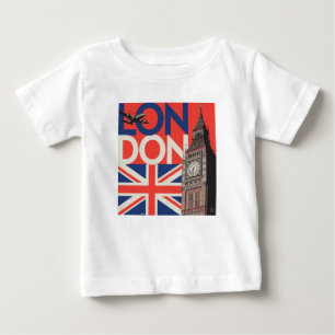 T-shirt Pour Bébé Londres Big Ben Angleterre