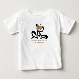 T-shirt Pour Bébé LORIS Lent - Graphique animal en voie de dispariti