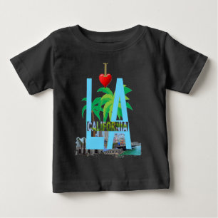 T-shirt Pour Bébé los angeles l a california ville usa amérique