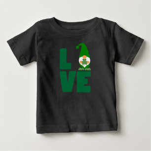 T-shirt Pour Bébé Love Shamrock - St. Patrick’s Day Luck