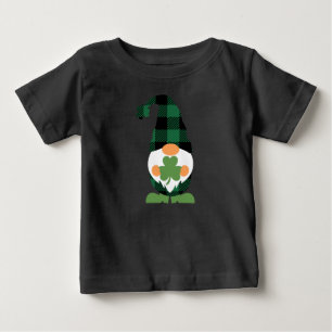 T-shirt Pour Bébé Lucky Gnome St. Patrick’s Day