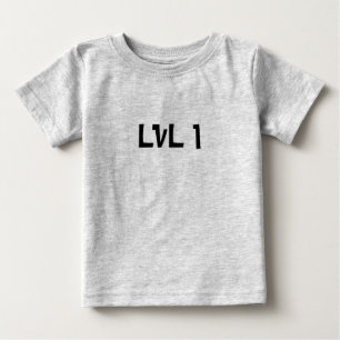 T-SHIRT POUR BÉBÉ LVL 1