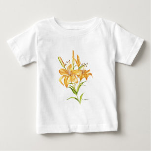 T-shirt Pour Bébé Lys de tigre