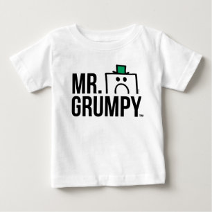 T-shirt Pour Bébé M. Grumpy   Tête de regard sur le nom