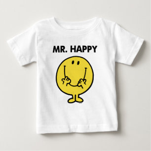 T-shirt Pour Bébé M. Happy   Visage souriant géant