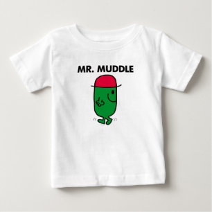 T-shirt Pour Bébé M. Muddle Marcher vers l'arrière