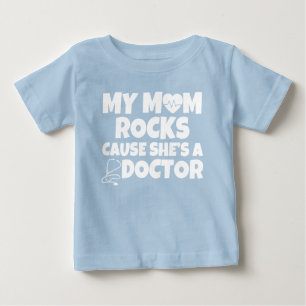 T-shirt Pour Bébé Ma cause de roches de maman elle est une chemise