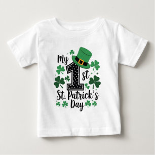 T-shirt Pour Bébé Ma chemise colorée de St-Patrick 1ère édition