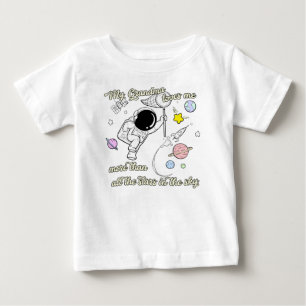 T-shirt Pour Bébé Ma grand-maman m'aime