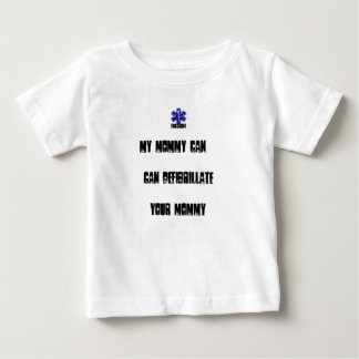 T-shirt Pour Bébé Ma maman peut Defibrilliate votre maman