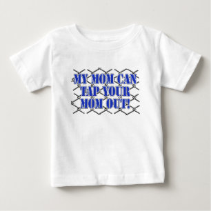 T-shirt Pour Bébé Ma maman peut inciter votre maman à taper !
