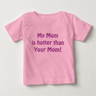 T-shirt Pour Bébé Ma maman plus chaude de thanYour de Momis !