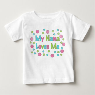 T-shirt Pour Bébé Ma Nana m'aime