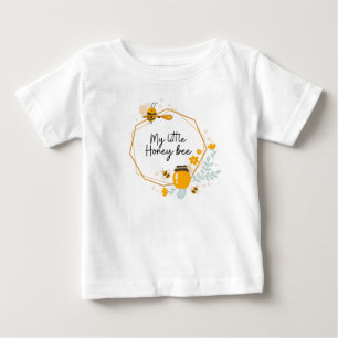 T-shirt Pour Bébé Ma petite jupe d'abeille au miel