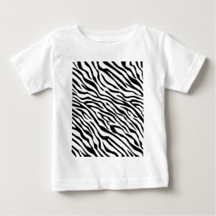 T-shirt Pour Bébé Magic Zebra Stripes Click to Customize Grey Color