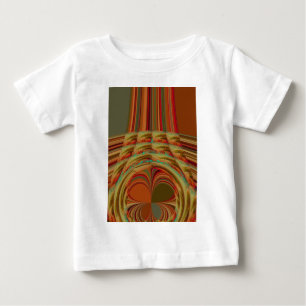 T-shirt Pour Bébé Magnifique Africain traditionnel Golden Brown Moti