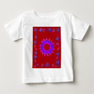 T-shirt Pour Bébé Magnifique Inde extraordinaire Motif Mendi Art Des