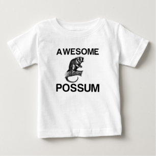 T-SHIRT POUR BÉBÉ MAGNIFIQUE POSSUME ....